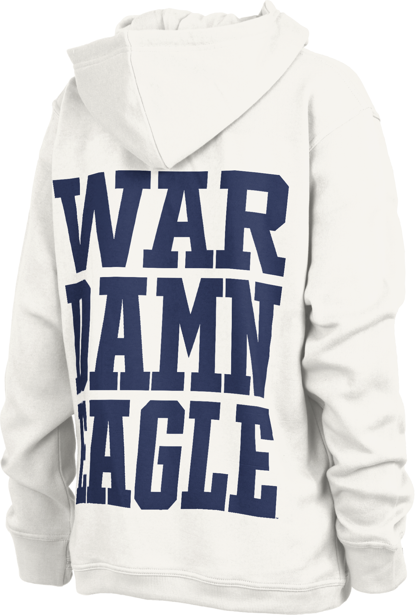 AUBURN BIG PRINT WAR DAMN EAGLE HOODIE